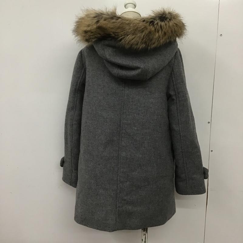 ザラ ZARA コート コート一般 キッズ 150cm 無地 灰 / グレー /  ガールズ USED 古着 中古 10089877