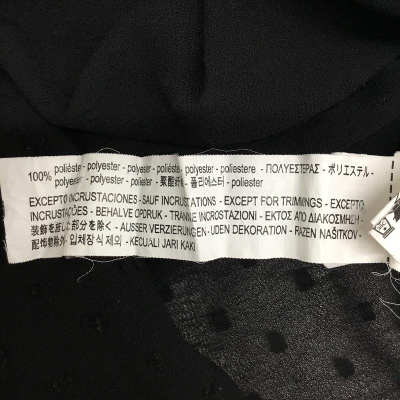 ザラベーシック ZARA BASIC シャツ、ブラウス 長袖 S 無地 黒 / ブラック /  レディース USED 古着 中古 10090002