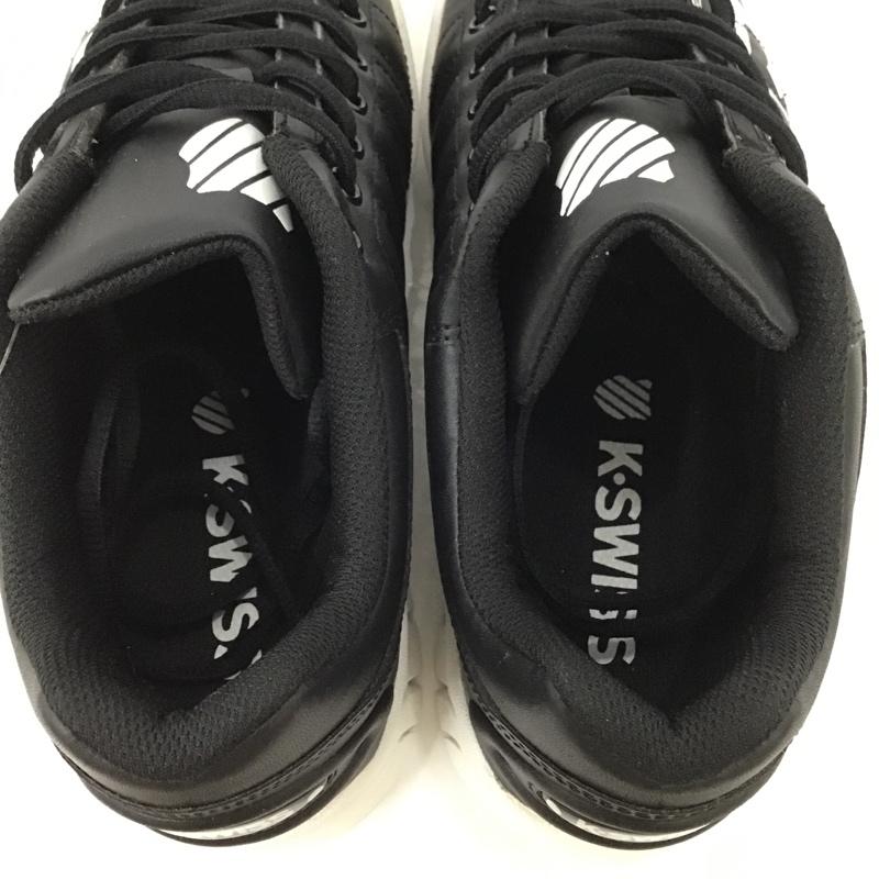 ケースイス K-SWISS スニーカー スニーカー 1KS012 25cm 箱有 25.0cm ロゴ、文字 黒 / ブラック / X 白 / ホワイト /  メンズ USED 古着 中古 10090090