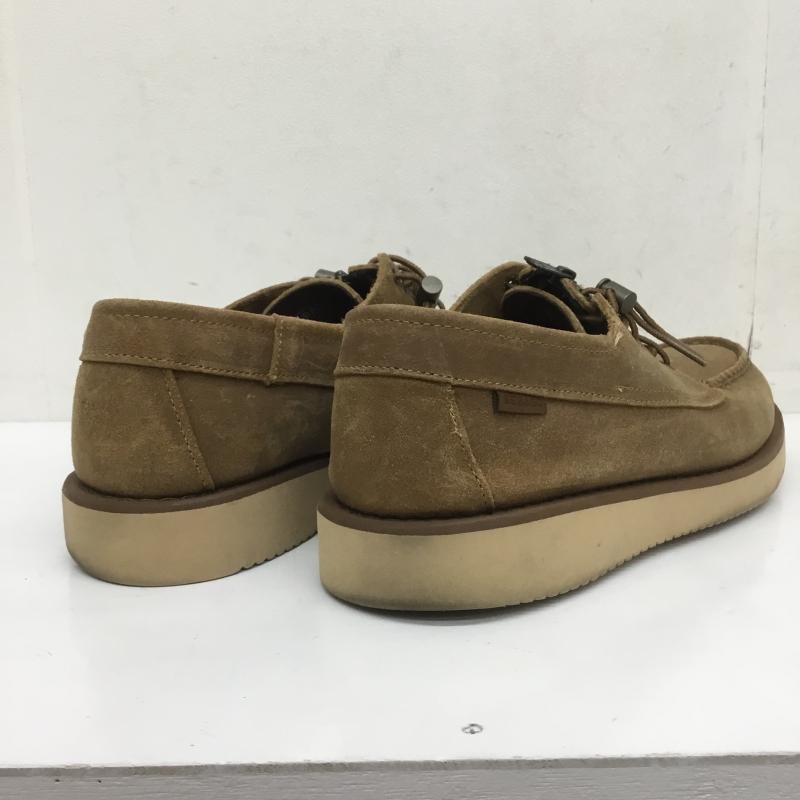 エンジニアードガーメンツ Engineered Garments 革靴 革靴 SEBAGO ZIPPERDECK WAXY SUEDE デッキシューズ US：10 茶 / ブラウン /  メンズ USED 古着 中古 10090288