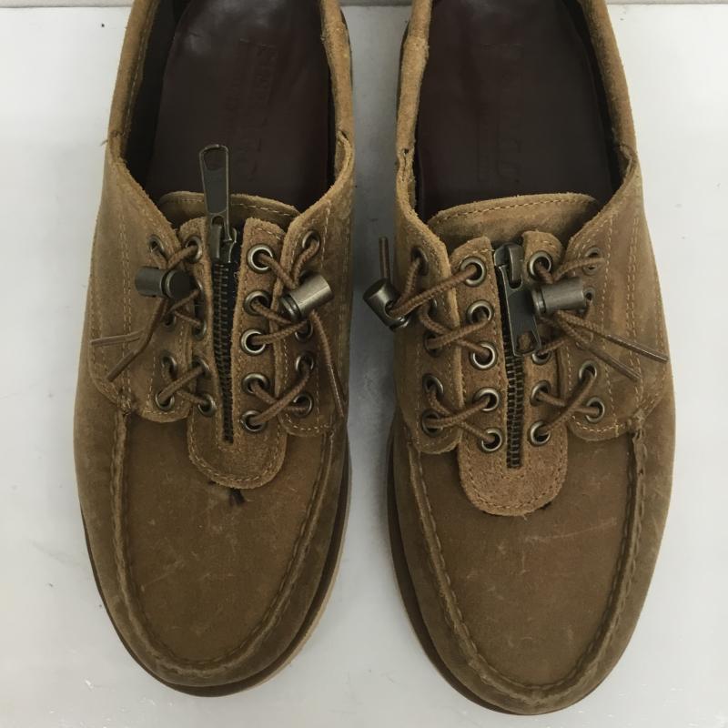 エンジニアードガーメンツ Engineered Garments 革靴 革靴 SEBAGO ZIPPERDECK WAXY SUEDE デッキシューズ US：10 茶 / ブラウン /  メンズ USED 古着 中古 10090288