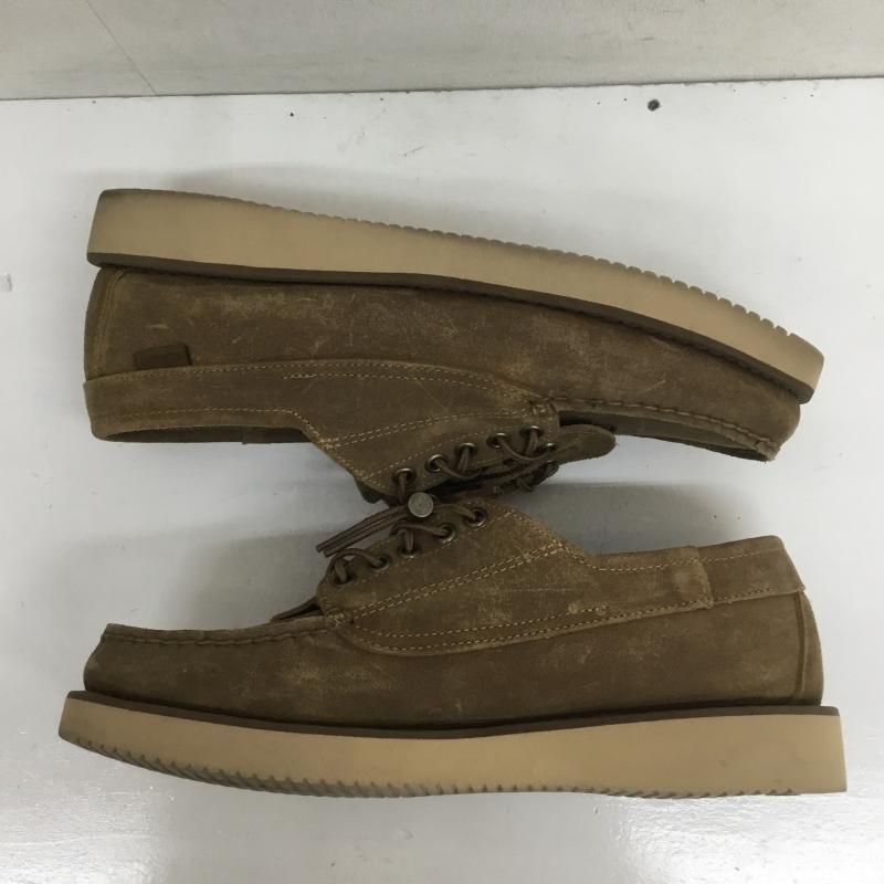 エンジニアードガーメンツ Engineered Garments 革靴 革靴 SEBAGO ZIPPERDECK WAXY SUEDE デッキシューズ US：10 茶 / ブラウン /  メンズ USED 古着 中古 10090288