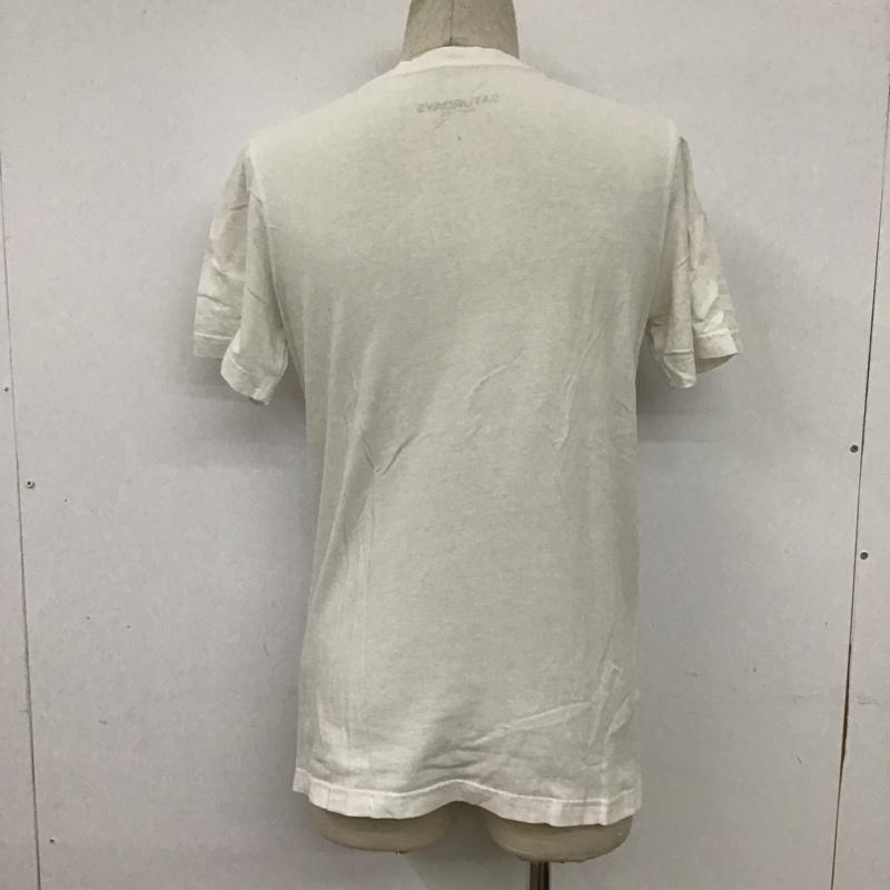 サタデーズサーフニューヨークシティー SATURDAYS SURF NYC Tシャツ 半袖 ボックスロゴ S ロゴ、文字 白 / ホワイト / X 赤 / レッド /  メンズ USED 古着 中古 10090440