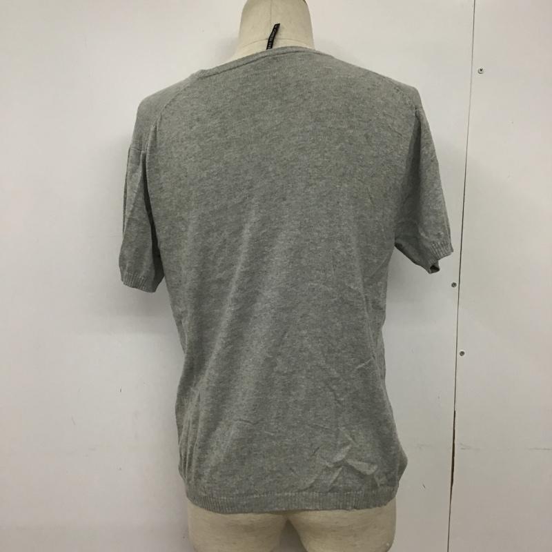 アーバンリサーチ URBAN RESEARCH ニット、セーター 半袖 WMB-72086CM 40 無地 灰 / グレー /  メンズ USED 古着 中古 10090544