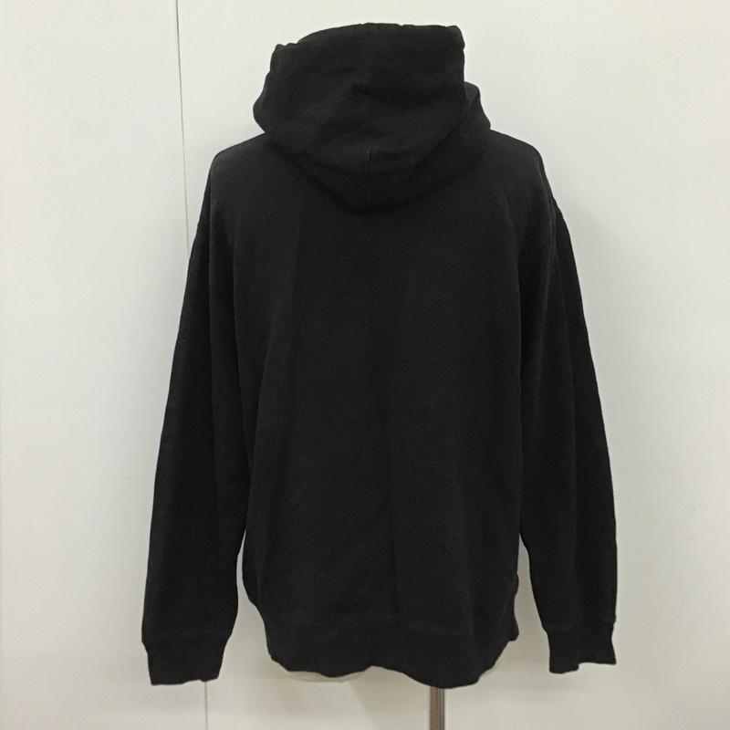 エクストララージ XLARGE パーカー 長袖 01174209 WALKING APE PULLOVER HOODED SWEAT M ロゴ、文字 黒 / ブラック /  メンズ USED 古着 中古 10090671