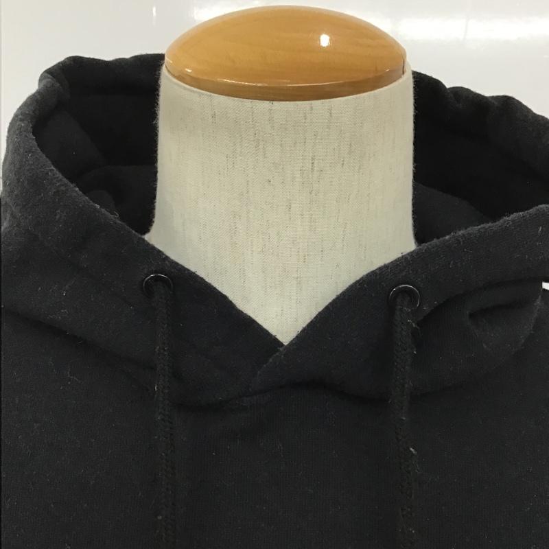 エクストララージ XLARGE パーカー 長袖 01174209 WALKING APE PULLOVER HOODED SWEAT M ロゴ、文字 黒 / ブラック /  メンズ USED 古着 中古 10090671