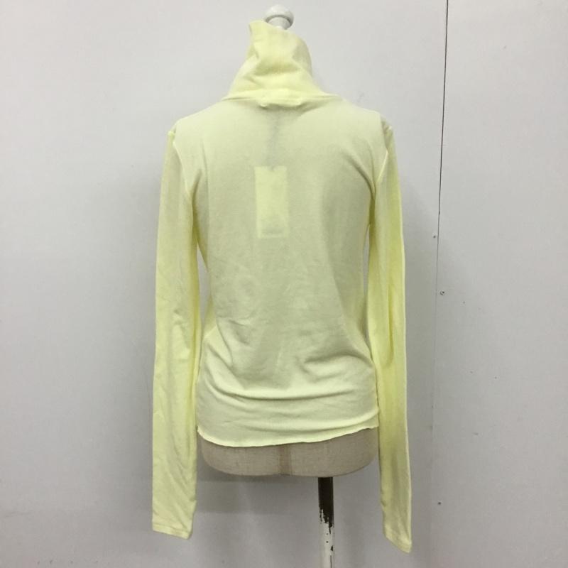 マウジー MOUSSY カットソー 長袖 010FAW80-5380 LONG SLEEVE JERSEY FREE 無地 黄 / イエロー /  レディース USED 古着 中古 10090683
