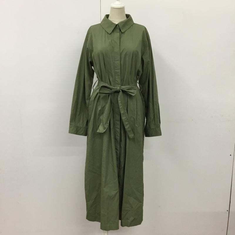 ローリーズファーム LOWRYS FARM ワンピース ロングスカート FREE 無地 カーキ / カーキ /  レディース USED 古着 中古 10090688