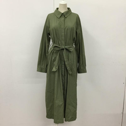 ローリーズファーム LOWRYS FARM ワンピース ロングスカート FREE 無地 カーキ / カーキ /  レディース USED 古着 中古 10090688