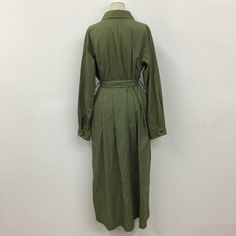 ローリーズファーム LOWRYS FARM ワンピース ロングスカート FREE 無地 カーキ / カーキ /  レディース USED 古着 中古 10090688