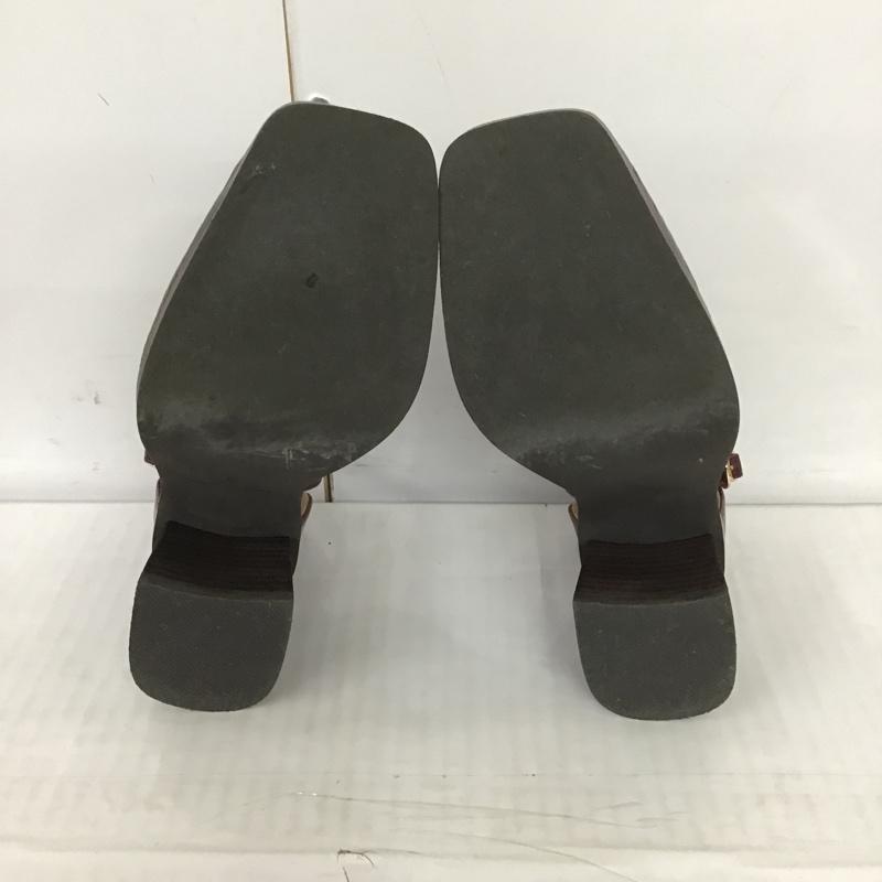 マウジー MOUSSY パンプス パンプス 6330 METAL ANKLE STRAPパンプス 22.5cm  えんじ / ワインレッド /  レディース USED 古着 中古 10090700