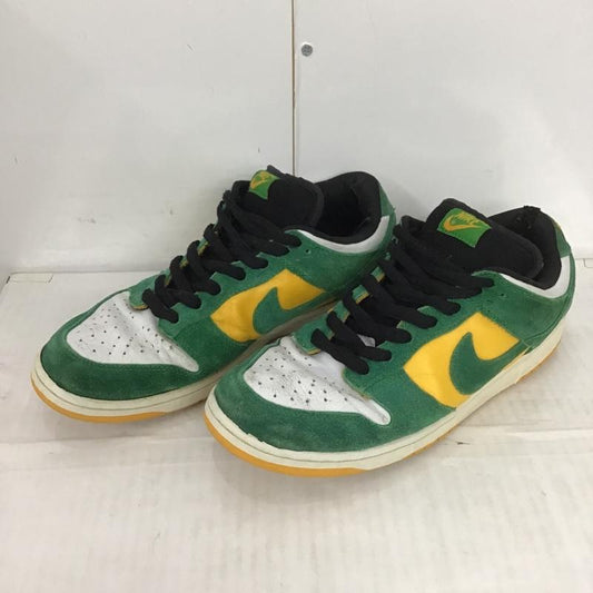 ナイキ NIKE スニーカー スニーカー 031012 LN2 DUNK LOW 29cm 29.0cm ロゴ、文字 白 / ホワイト / X 緑 / グリーン / X 黄 / イエロー /  メンズ USED 古着 中古 10090710