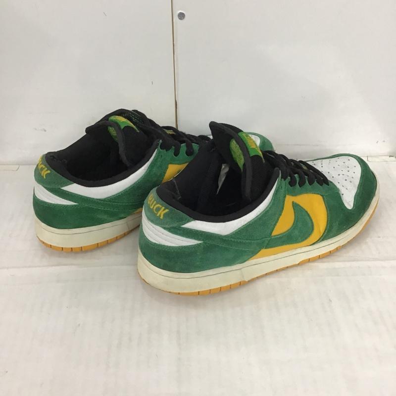 ナイキ NIKE スニーカー スニーカー 031012 LN2 DUNK LOW 29cm 29.0cm ロゴ、文字 白 / ホワイト / X 緑 / グリーン / X 黄 / イエロー /  メンズ USED 古着 中古 10090710