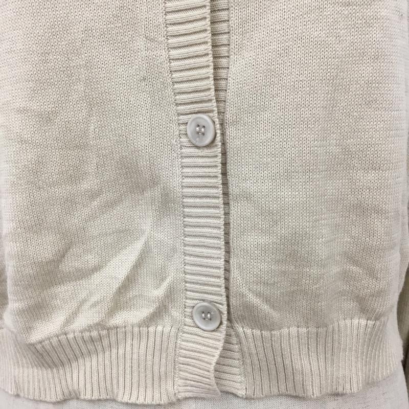 ローリーズファーム LOWRYS FARM カーディガン 長袖 FREE 無地 ベージュ / ベージュ /  レディース USED 古着 中古 10090736