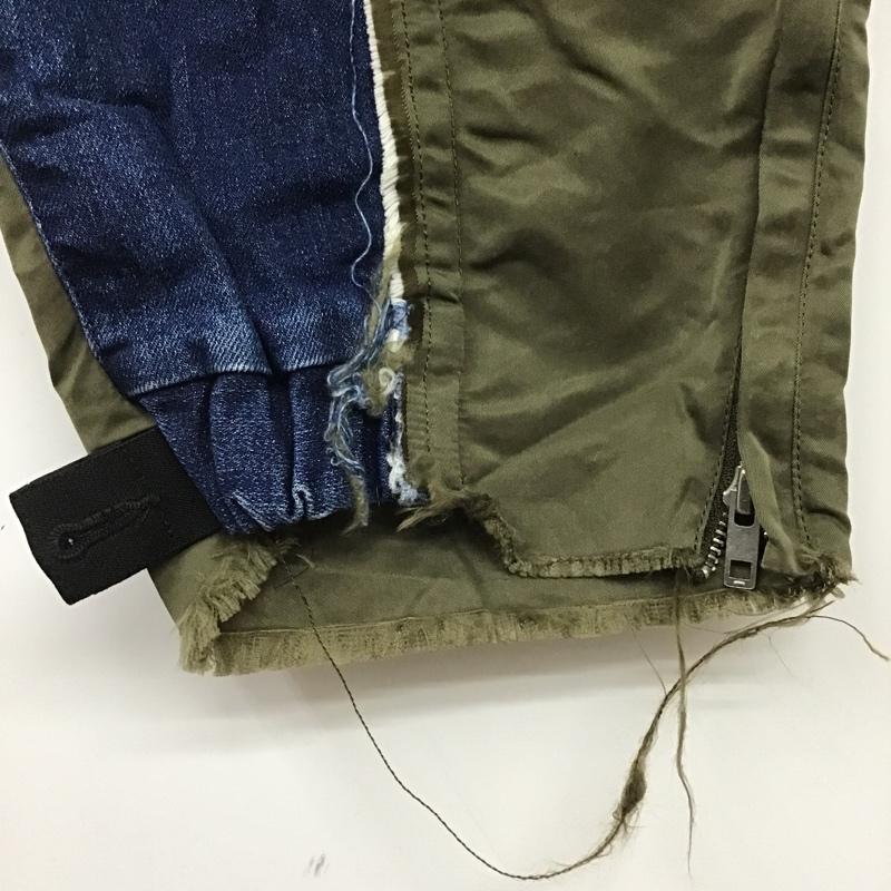 アルコン ARCHON パンツ ワークパンツ、ペインターパンツ 8020-21300 M 無地 インディゴ / インディゴ / X カーキ / カーキ /  メンズ USED 古着 中古 10090789