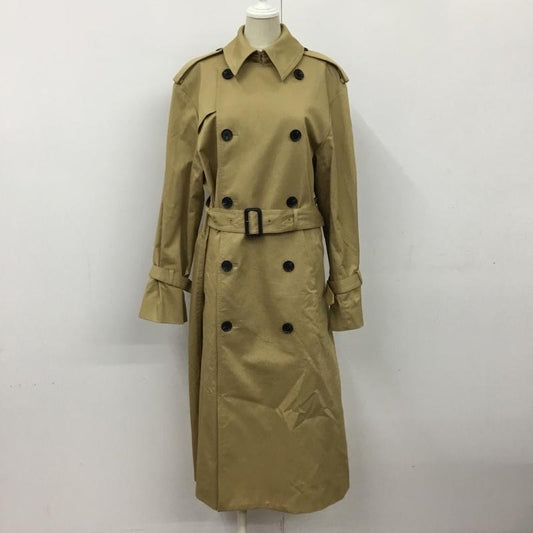マウジー MOUSSY コート トレンチコート 010CSH30-0320 AUTHENTIC TRENCH COAT 1 無地 ベージュ / ベージュ /  レディース USED 古着 中古 10090795