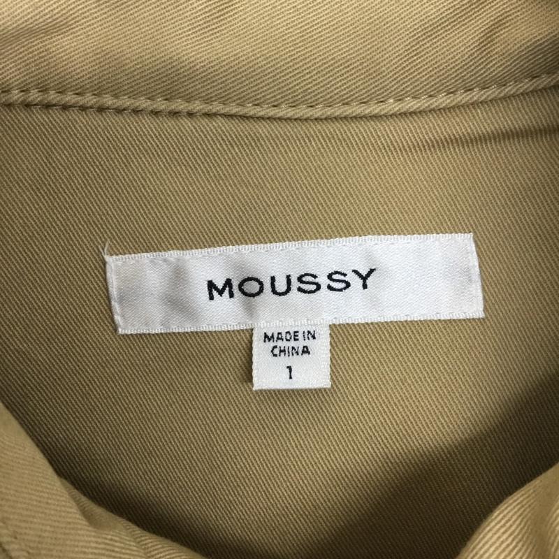 マウジー MOUSSY コート トレンチコート 010CSH30-0320 AUTHENTIC TRENCH COAT 1 無地 ベージュ / ベージュ /  レディース USED 古着 中古 10090795