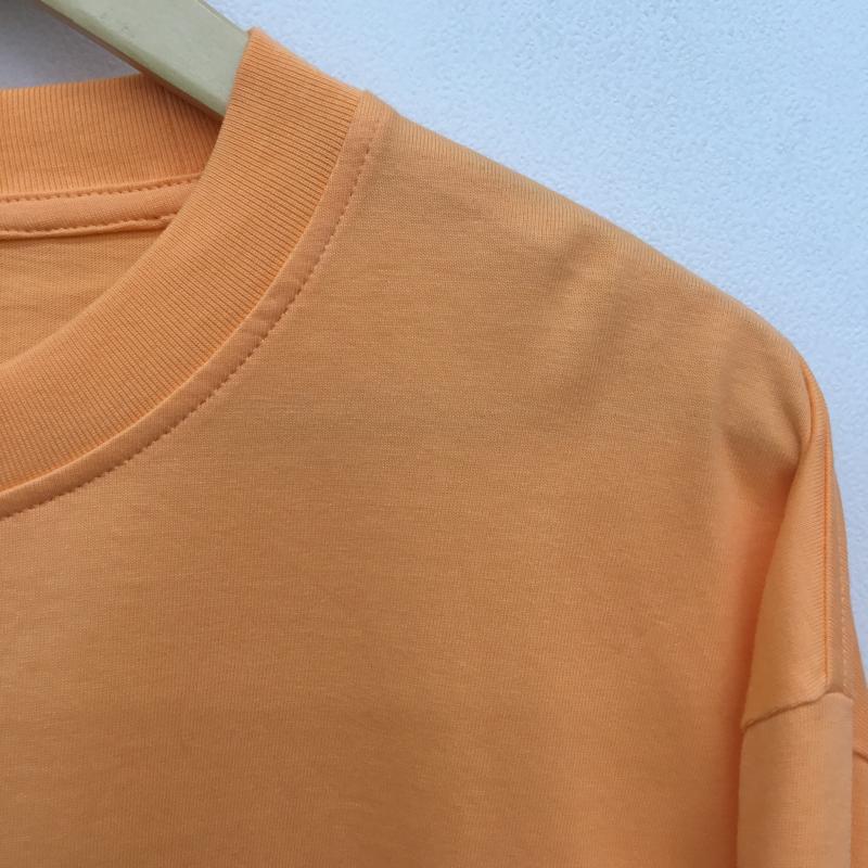 パレス PALACE Tシャツ 長袖 LONGSLEEVE XL ロゴ、文字 橙 / オレンジ /  メンズ USED 古着 中古 10090830