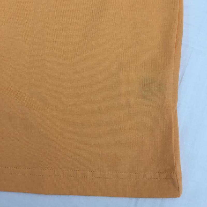 パレス PALACE Tシャツ 長袖 LONGSLEEVE XL ロゴ、文字 橙 / オレンジ /  メンズ USED 古着 中古 10090830