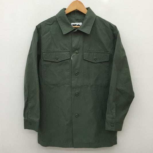 フリークスストア FREAK'S STORE シャツ、ブラウス 長袖 FREE 無地 緑 / グリーン /  レディース USED 古着 中古 10090836