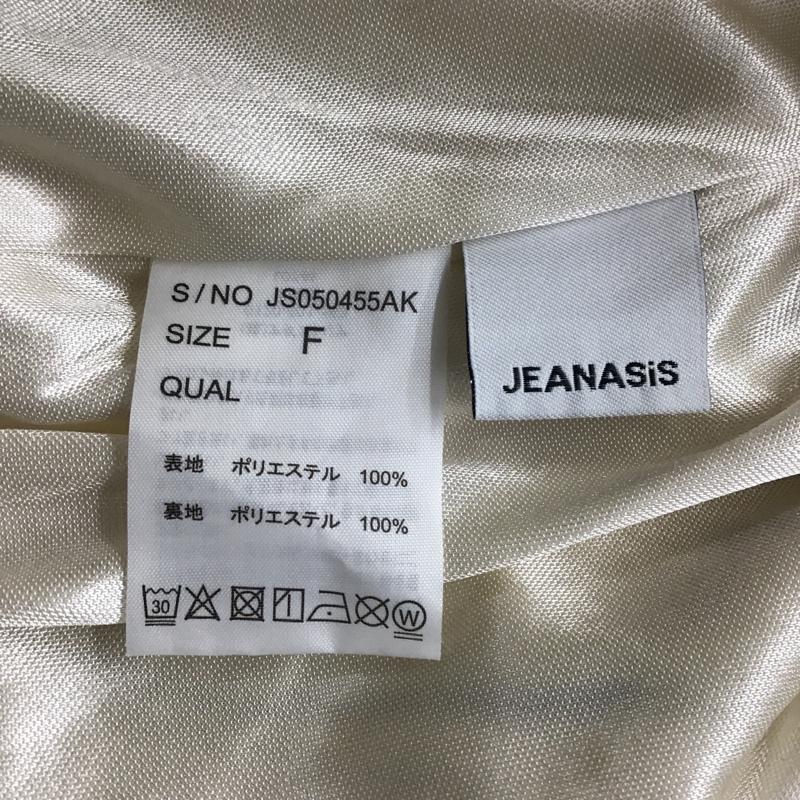 ジーナシス JEANASIS ボトムス ボトムス JS050455AK イージーパンツ FREE ストライプ アイボリー / アイボリー / X 緑 / グリーン / X 黄 / イエロー /  レディース USED 古着 中古 10090884