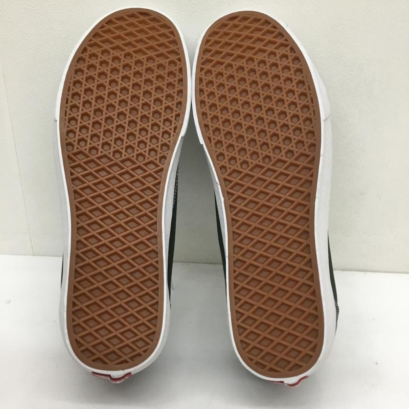 バンズ VANS スニーカー スニーカー OLD SKOOL オールドスクール VN0A5JMI1T8 30.0cm ロゴ、文字 緑 / グリーン / X 紺 / ネイビー /  メンズ USED 古着 中古 10090928