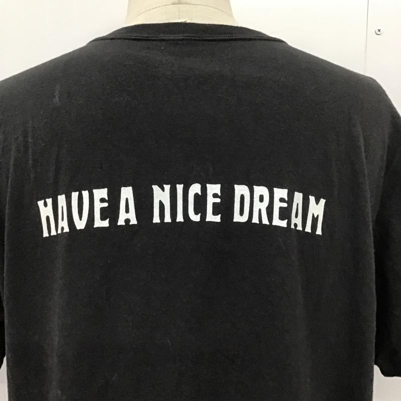 ラディアル RADIALL Tシャツ 半袖 RAD-15SS-SPOT-CUT002 バックプリント XL ワンポイント 黒 / ブラック /  メンズ USED 古着 中古 10090941