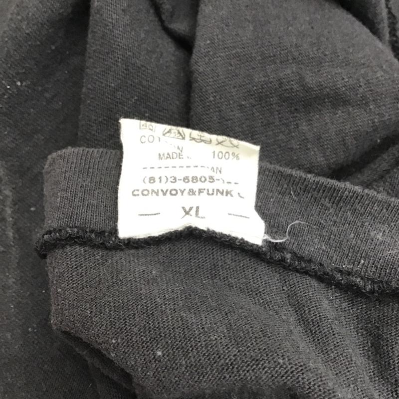 ラディアル RADIALL Tシャツ 半袖 RAD-15SS-SPOT-CUT002 バックプリント XL ワンポイント 黒 / ブラック /  メンズ USED 古着 中古 10090941