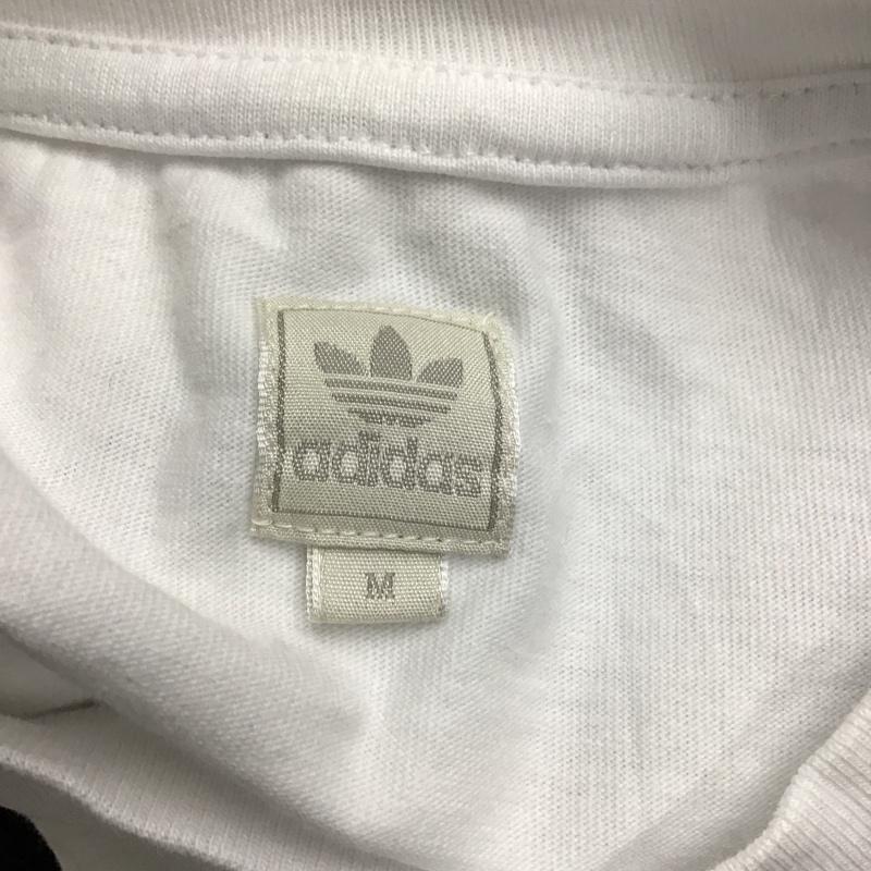 アディダス adidas Tシャツ 半袖 904455 ZX500 スニーカー M ロゴ、文字 白 / ホワイト /  メンズ USED 古着 中古 10090946