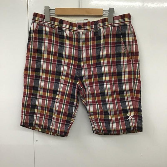 ディッキーズ Dickies パンツ ショートパンツ 1221715 チェックショートパンツ 32インチ メンズ USED 古着 中古 10090969