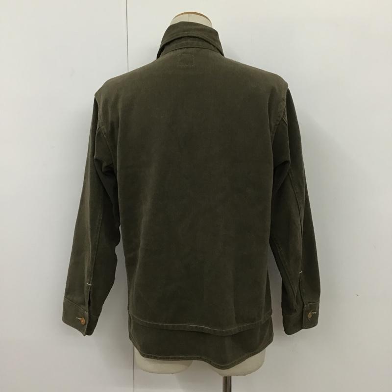 ポスト POST ジャケット、上着 ジャケット、ブレザー デニムジャケット S 無地 カーキ / カーキ /  メンズ USED 古着 中古 10090982