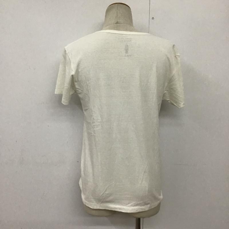 ギルティーパーティーズ GUILTYPARTIES Tシャツ 半袖 WAKO MARIA L ロゴ、文字 X プリント 白 / ホワイト /  メンズ USED 古着 中古 10090990