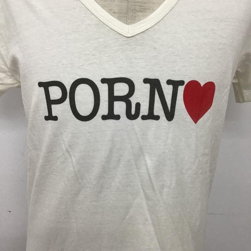 ギルティーパーティーズ GUILTYPARTIES Tシャツ 半袖 WAKO MARIA L ロゴ、文字 X プリント 白 / ホワイト /  メンズ USED 古着 中古 10090990