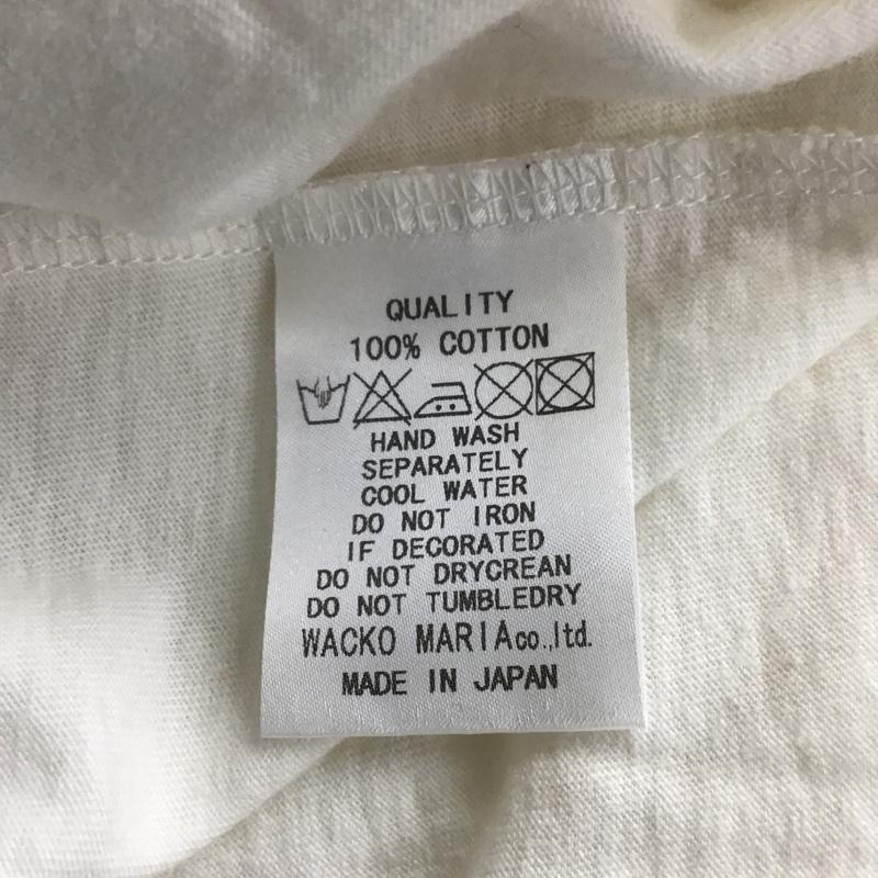 ギルティーパーティーズ GUILTYPARTIES Tシャツ 半袖 WAKO MARIA L ロゴ、文字 X プリント 白 / ホワイト /  メンズ USED 古着 中古 10090990