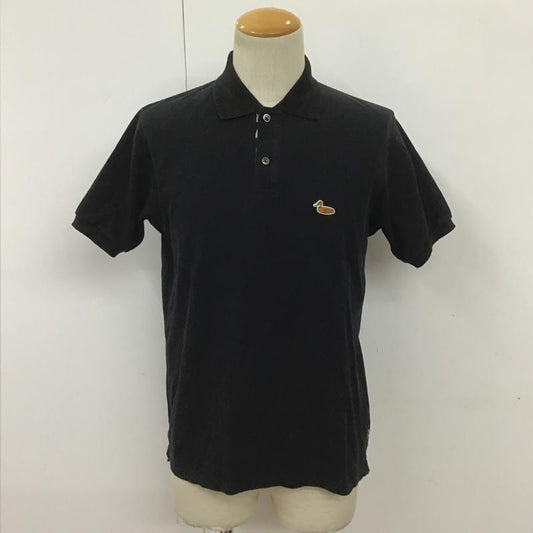 ユニフォームエクスペリメント uniform experiment ポロシャツ 半袖 UE-123128 SOPH 2 ワンポイント 黒 / ブラック /  メンズ USED 古着 中古 10091033