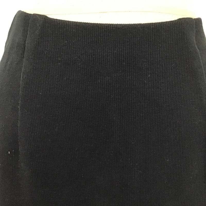 グリーンレーベルリラクシング green label relaxing スカート ひざ丈スカート タイトスカート 無地 黒 / ブラック /  レディース USED 古着 中古 10091060