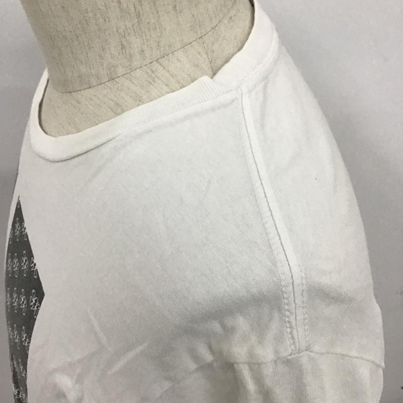 アンダーカバー UNDERCOVER Tシャツ 半袖 クルーネック M ロゴ、文字 白 / ホワイト /  メンズ USED 古着 中古 10091073