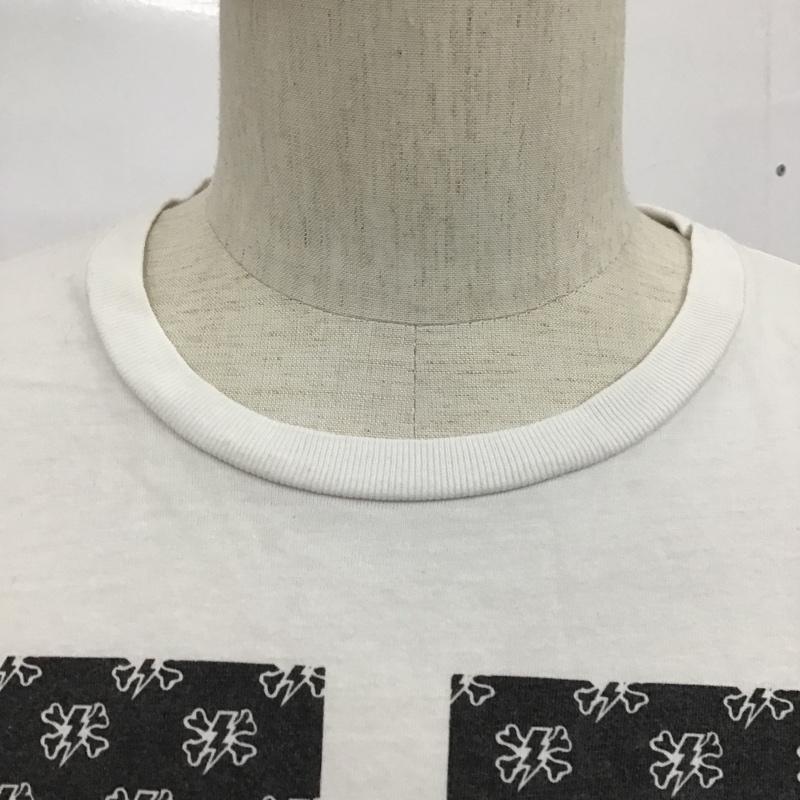 アンダーカバー UNDERCOVER Tシャツ 半袖 クルーネック M ロゴ、文字 白 / ホワイト /  メンズ USED 古着 中古 10091073