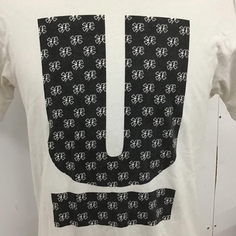 アンダーカバー UNDERCOVER Tシャツ 半袖 クルーネック M ロゴ、文字 白 / ホワイト /  メンズ USED 古着 中古 10091073