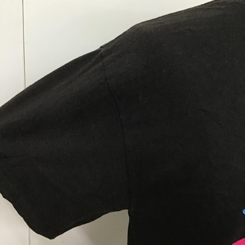 ステューシー STUSSY Tシャツ 半袖 A BATHING APE ロゴ M プリント 黒 / ブラック /  メンズ USED 古着 中古 10091120