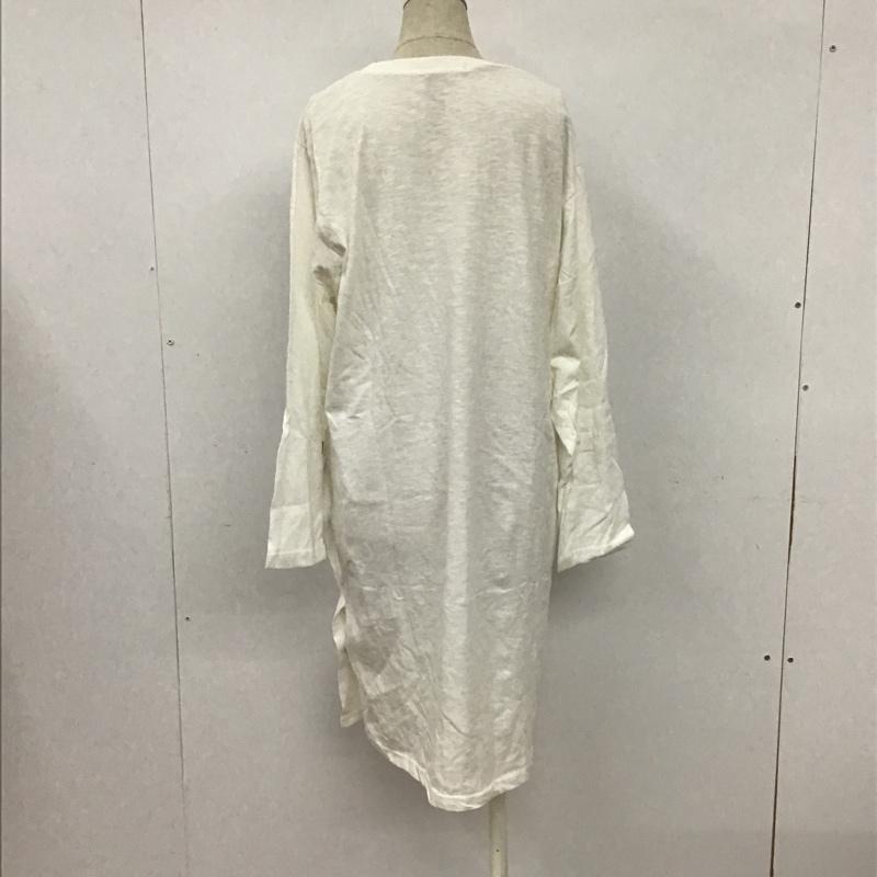 レカ reca ワンピース ひざ丈スカート FREE 無地 白 / ホワイト /  レディース USED 古着 中古 10091145