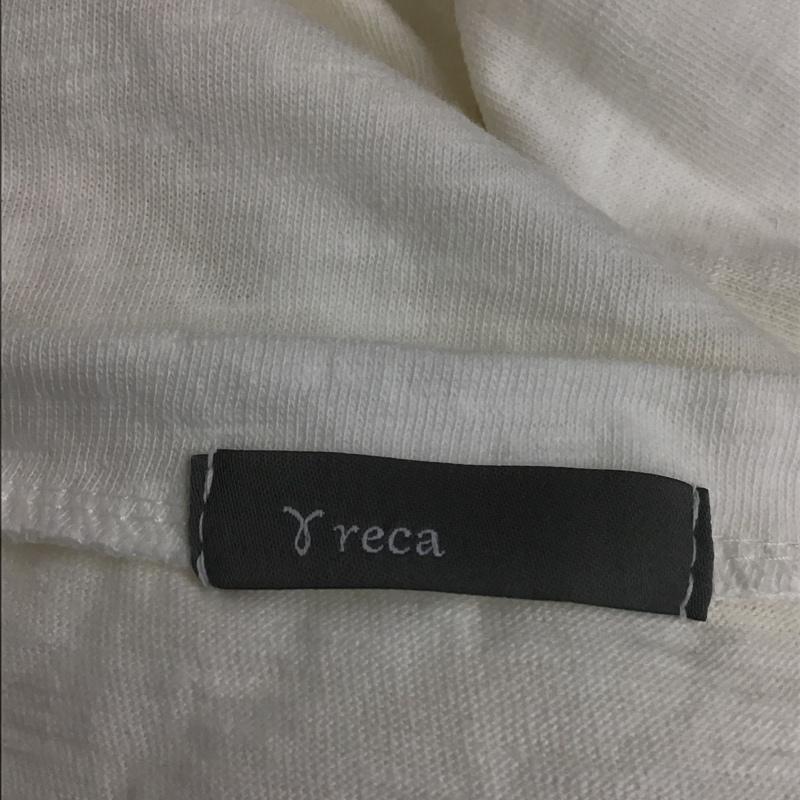 レカ reca ワンピース ひざ丈スカート FREE 無地 白 / ホワイト /  レディース USED 古着 中古 10091145