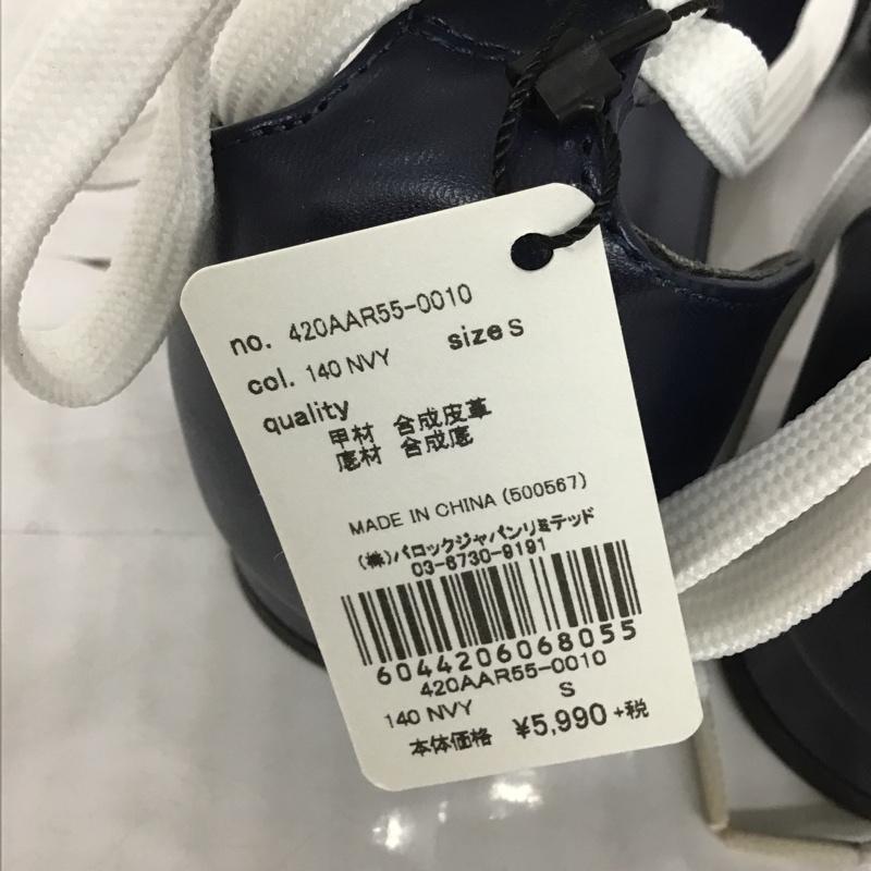 ロデオクラウンズ Rodeo Crowns サンダル サンダル 420AAR55-0010 S 無地 紺 / ネイビー /  レディース USED 古着 中古 10091155