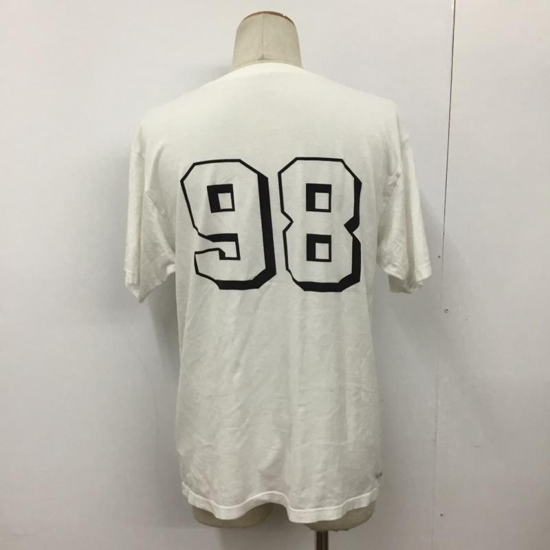 ソフネット SOPHNET. Tシャツ 半袖 SOPH-170083 CAMOUFLAGE POCKET NUMBERING TEE L ロゴ、文字 白 / ホワイト /  メンズ USED 古着 中古 10091221
