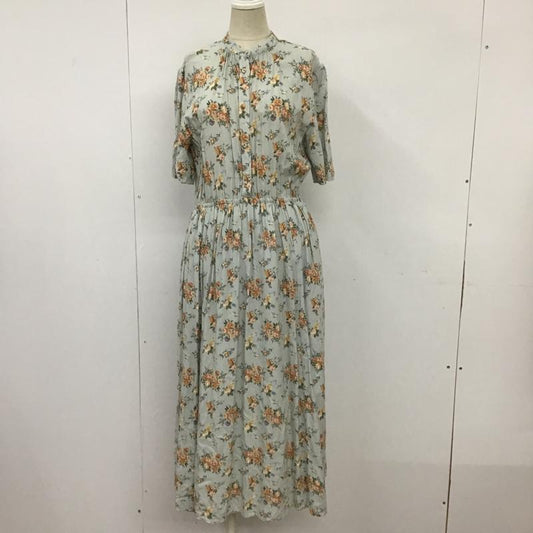 マウジー MOUSSY ワンピース ロングスカート 0109AM30-7720 ND COLLAR FLOWER OP 花柄ワンピース 半袖ロングワンピース 1 総柄 X 花柄 マルチカラー / マルチカラー /  レディース USED 古着 中古 10091262