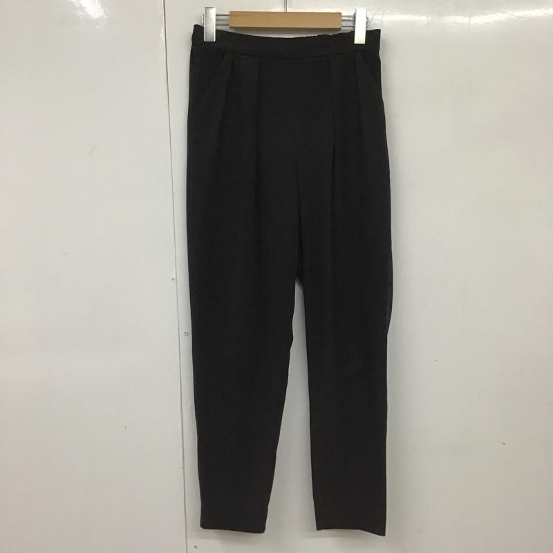 ユナイテッドアローズグリーンレーベルリラクシング UNITED ARROWS green label relaxing パンツ スラックス 3626-699-1528 無地 黒 / ブラック /  レディース USED 古着 中古 10091449