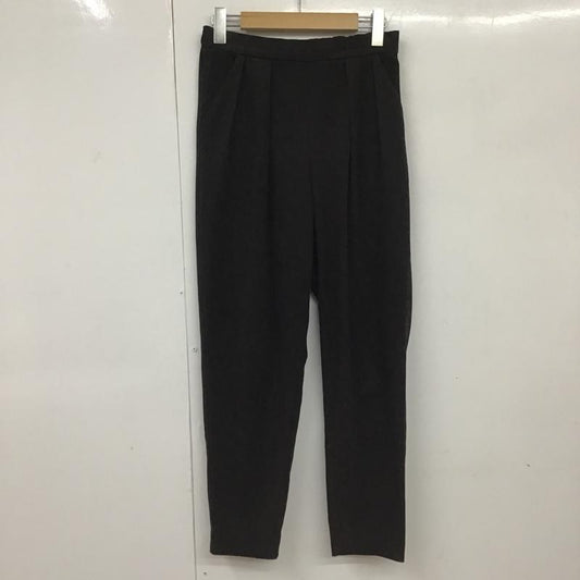 ユナイテッドアローズグリーンレーベルリラクシング UNITED ARROWS green label relaxing パンツ スラックス 3626-699-1528 無地 黒 / ブラック /  レディース USED 古着 中古 10091449