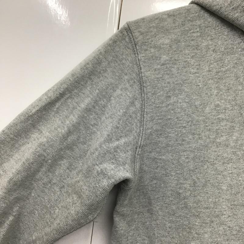 チャンピオン Campion パーカー 長袖 140cm 無地 灰 / グレー /  ボーイズ USED 古着 中古 10091477