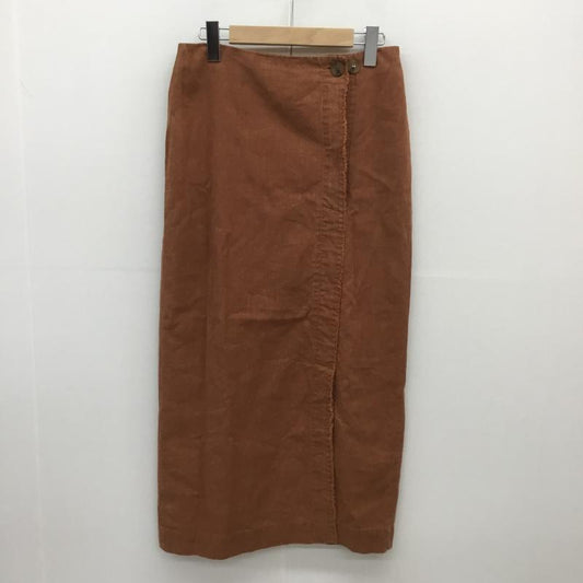 ニコアンド niko and... スカート ロングスカート M 茶 / ブラウン /  レディース USED 古着 中古 10091493