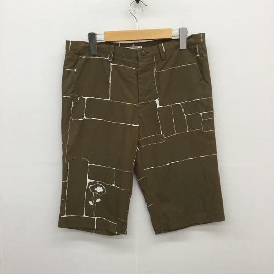 ミナペルホネン mina perhonen パンツ ショートパンツ undiscovered PS4051H M 茶 / ブラウン /  メンズ USED 古着 中古 10091593